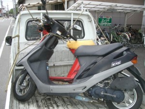 バイク廃車　愛知